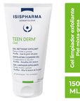 Isispharma Teen derm gel exfoliante para pieles mixtas a grasas 150ml.
