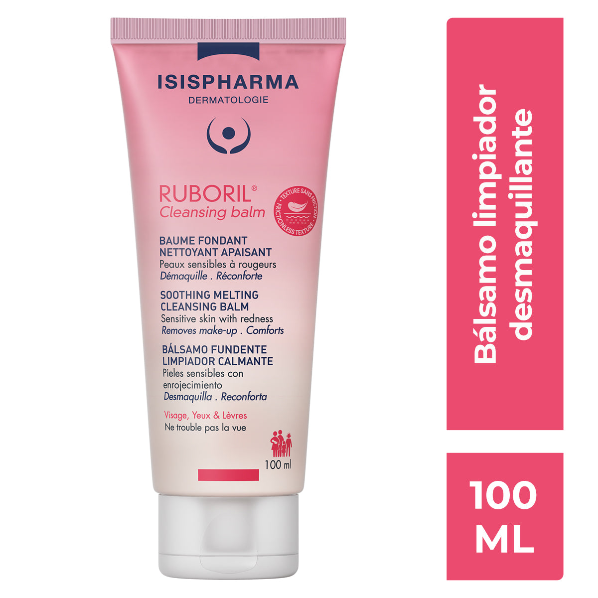 Isispharma ruboril cleansing balm, bálsamo limpiador desmaquillante 100ml.