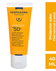 Isispharma Uveblock fps 50+ fluido invisible, para pieles sensibles 40ml.