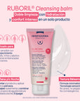 Isispharma ruboril cleansing balm, bálsamo limpiador desmaquillante 100ml.
