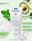 Isispharma Teen derm gel exfoliante para pieles mixtas a grasas 150ml.