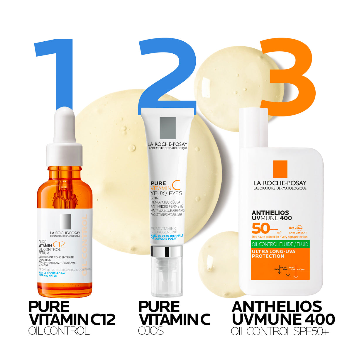 La Roche Posay Pure Vitamin C12 Oil control serum 30ml.