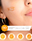 Envera Protector Solar FPS50+ UVA/UVB Tono Light 50ml.