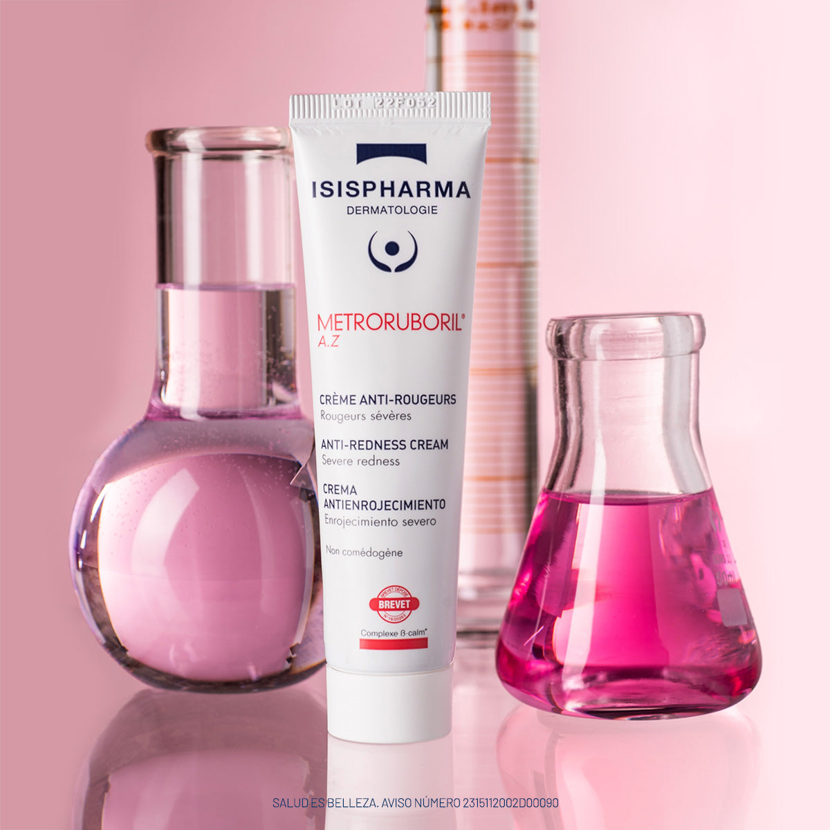 Isispharma Ruboril metroruboril az 15%, menos rojeces y imperfecciones 30ml.