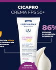 Isispharma Cicapro Crema Reparadora FPS 50+ 40ml