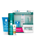 La Roche-Posay Kit Effaclar A.Z Gel Crema 40 Ml + Effaclar Gel Limpiador 50 Ml + Anthelios UVMune 400 FPS 50+ Oil Control 3 ML