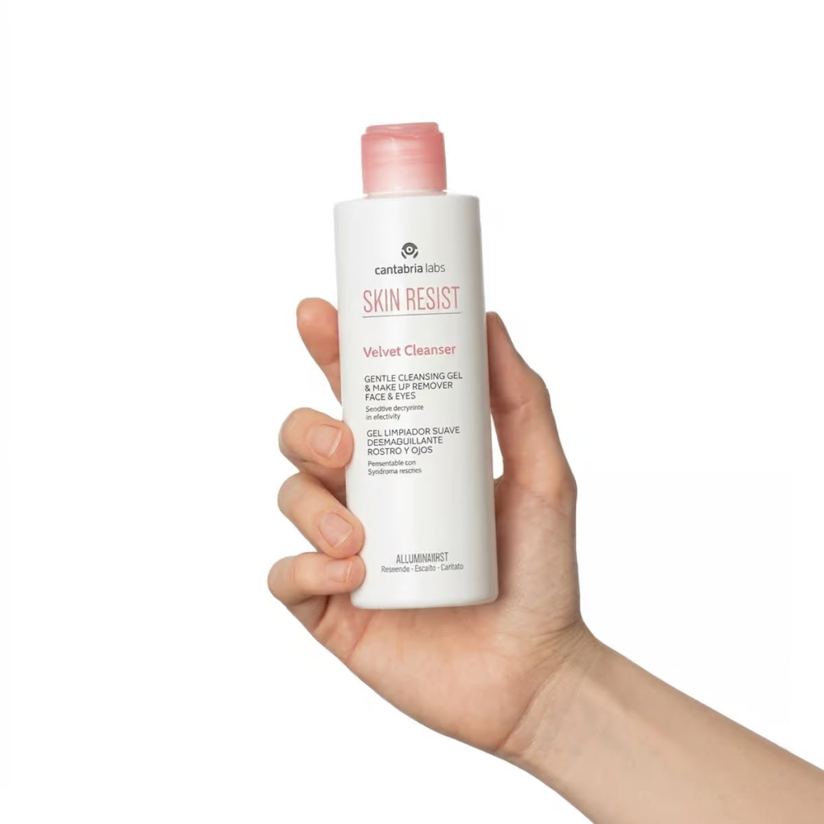 Cantabria Labs SKIN RESIST Velvet Cleanser Gel Limpiador y Desmaquillante para Piel Sensible 200 ml