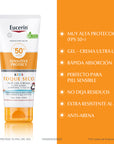 Eucerin Sun Kids protector solar para niños FPS50+ 200ml.
