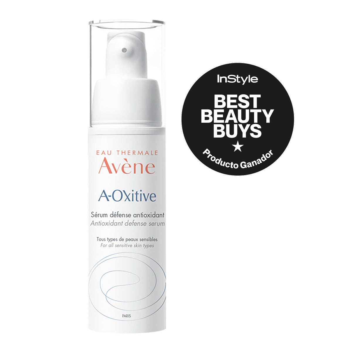 Avene A-Oxitive suero, defiende y protege la piel del estrés oxidativo 30ml.