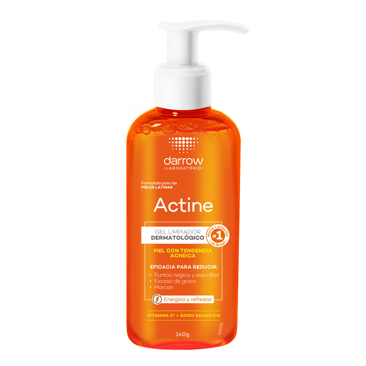 Darrow Actine Gel limpiador para piel grasa 140gr.