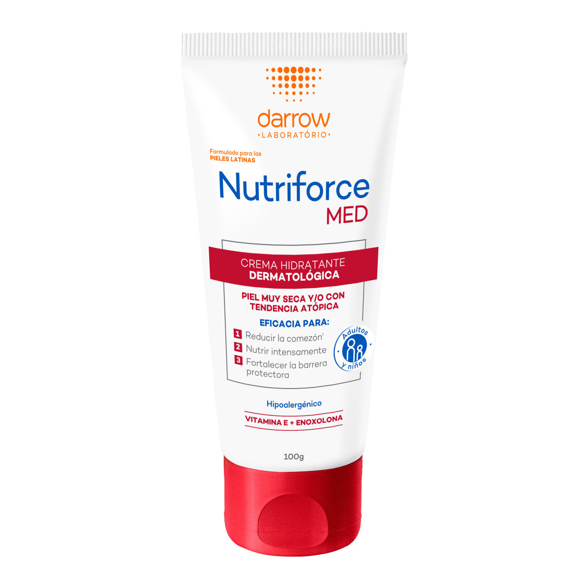 Darrow Nutriforce crema hidratante corporal para piel atópica 100gr.