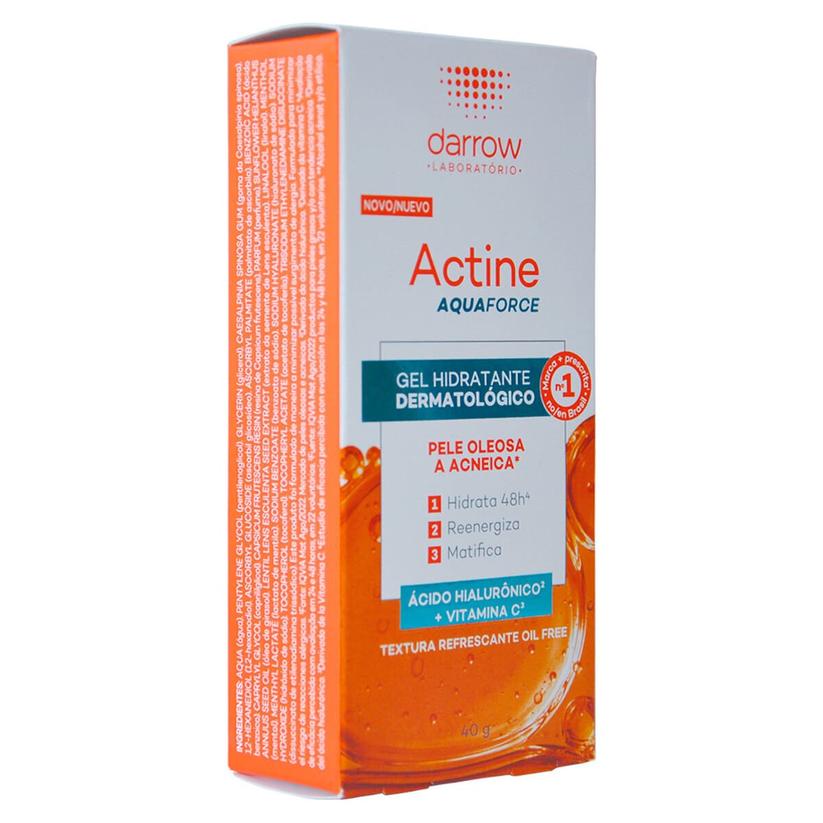 Darrow Actine Aquaforce Gel hidratante 40 gr