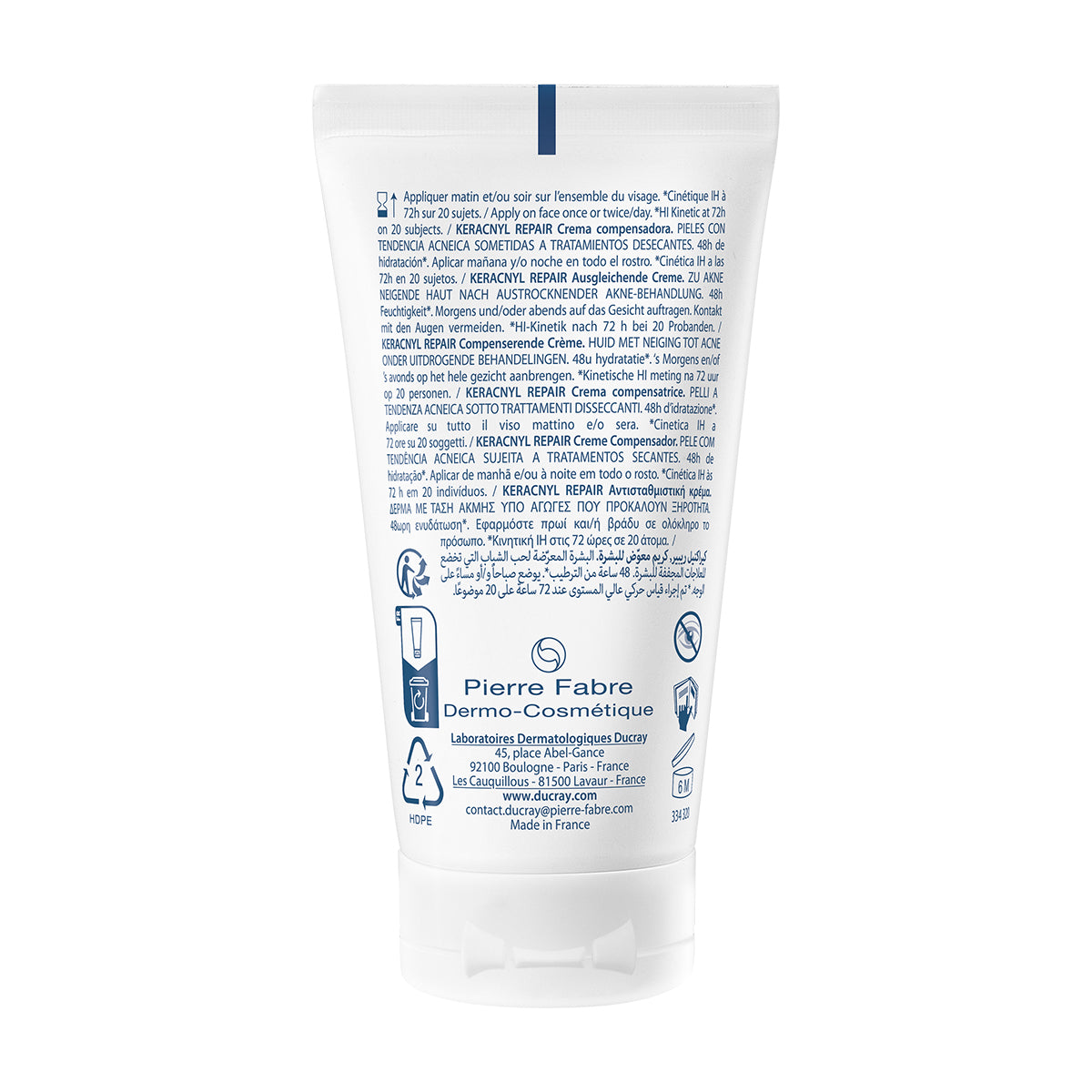 Ducray keracnyl repair crema anti imperfecciones 50ml.