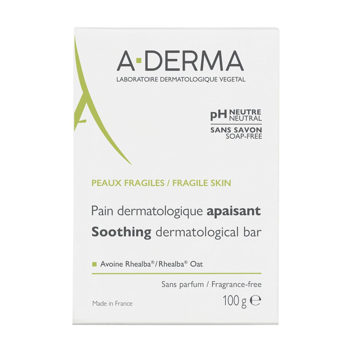 Aderma Dermopan Barra limpiadora para piel sensible 100 gr – Dermaexpress