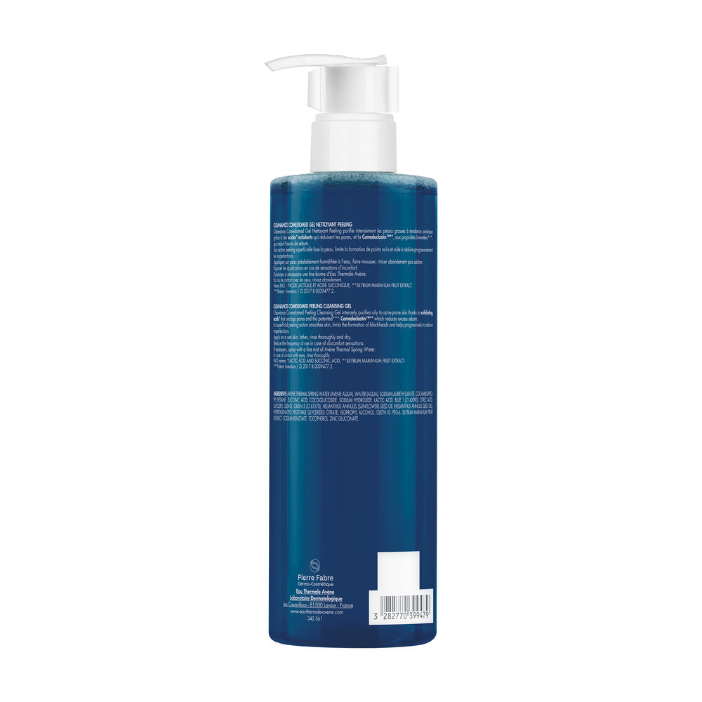 Avène Cleanance Comedomed Peeling Gel Limpiador Exfoliante 400 ml