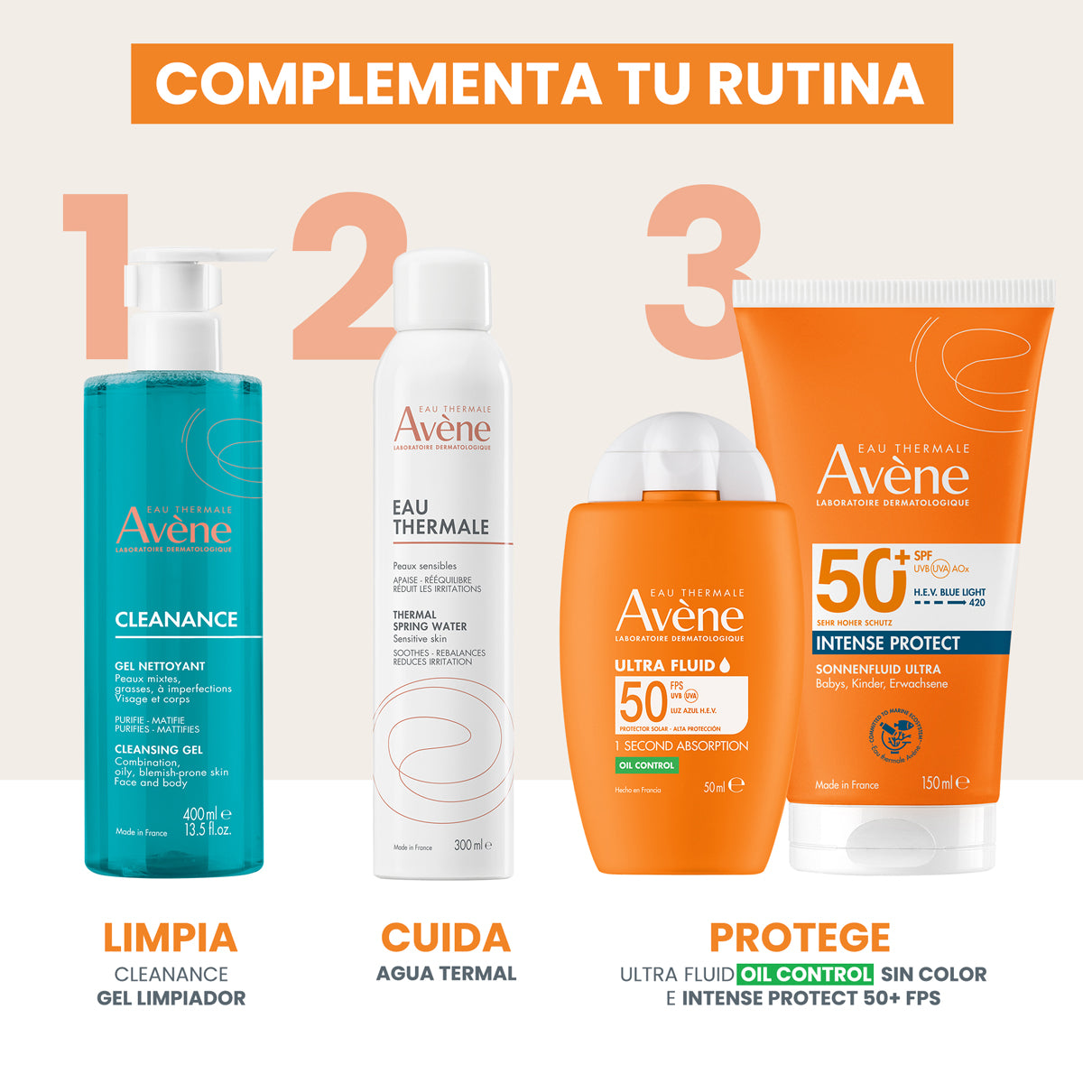 Avene Ultra Fluido Solar Mat FPS50+ 50 ml