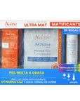 Avene Kit ultra mat 50ml + agua termal spray 50ml + mascarilla A-Oxitive.