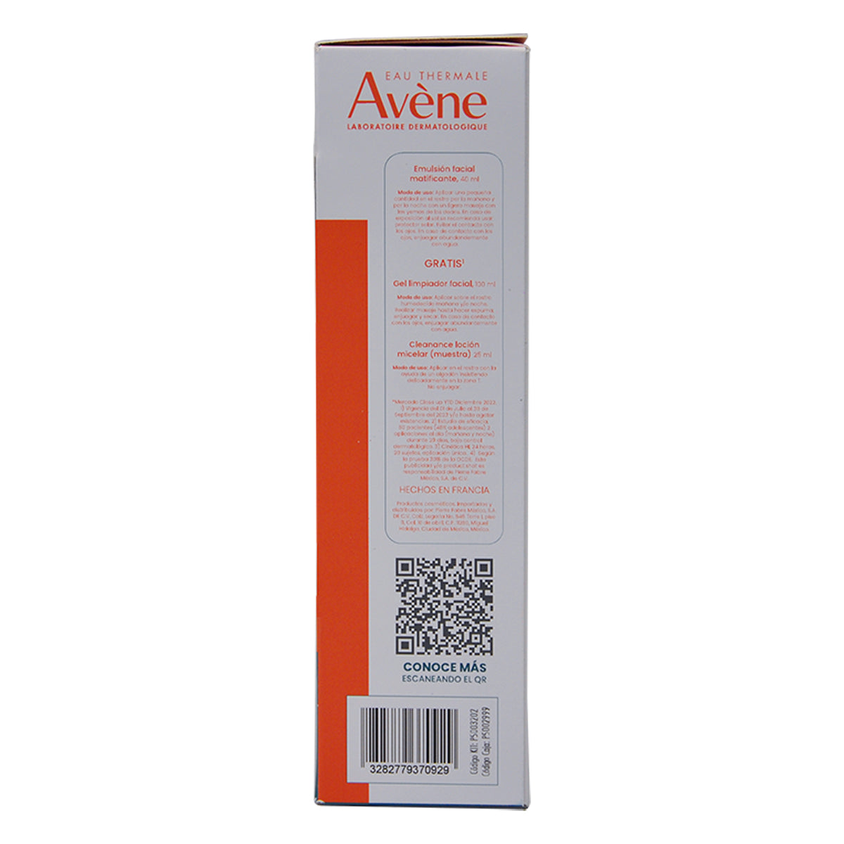 Avene Kit Cleanance Matificante 400ml  + Cleanance Gel 100ml  + Cleanance Agua Micelar 100ml.