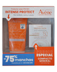 Avene Kit protector solar intense protect 150ml + Protector solar mineral compacto tono arena 10gr.