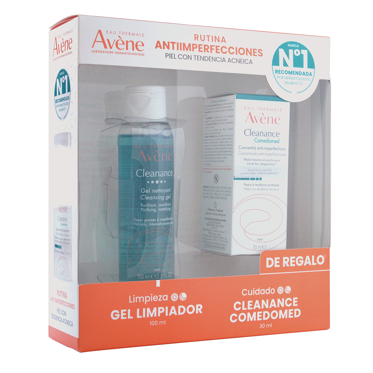 Avene Kit-cleanance comedomed 30ml + Cleanance gel 100ml.