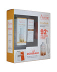 Avene dermabsolu suero 30ml + dermabsolu crema de día 10ml + protector solar mat perfect,  muestra.