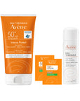Avene Kit Protector Solar Intense Protect 50ml + Agua termal 50ml + Muestras Gratis Ultra Fluid Ultra Mat y Ultra Fluid Mat Perfect 2ml .