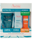 Avene Kit Cleanance Gel Intense 150ml +Cleanance Comedomed 30ml + Cleanance solar SPF 50+ 5ml Acné Rutina para piel con tendencia Acnéica