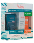 Avene Kit Cleanance Gel Intense 150ml +Cleanance Comedomed 30ml + Cleanance solar SPF 50+ 5ml Acné Rutina para piel con tendencia Acnéica