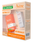 Avène Kit Ultra Fluid Oil Control Con Color Tono Medio FPS 50+ 50 Ml + Hyaluron Active Serum 10 Ml
