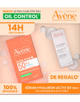 Avène Kit Ultra Fluid Oil Control Invisible FPS 50 50 Ml + Serum Hyaluron Active B3 10 Ml