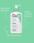 Cerave gel limpiador espumoso facial 236ml.