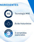 Cerave crema hidratante facial y corporal 50ml.