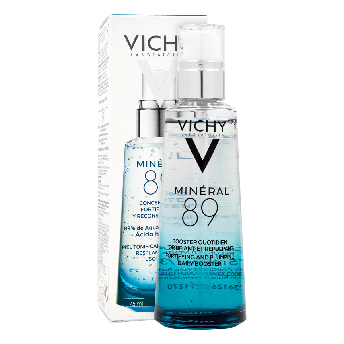 Vichy Minéral 89 concentrado fortificante 75ml.