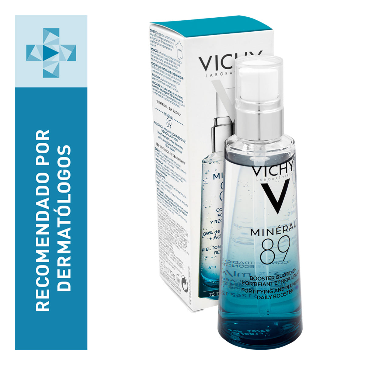 Vichy Minéral 89 concentrado fortificante 75ml.