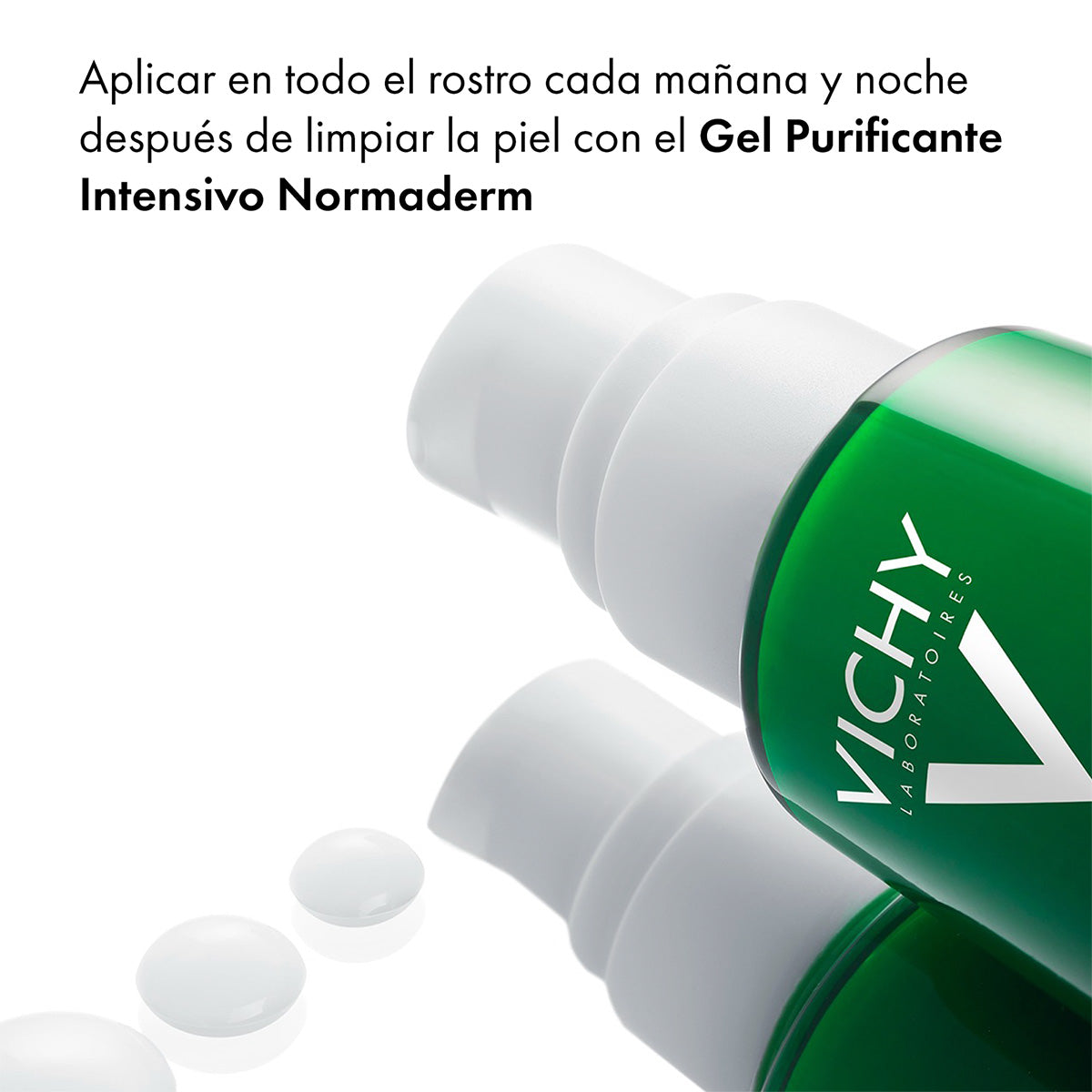 Vichy Normaderm Phytosolution, Corrige imperfecciones y regenera la piel, 50ml.