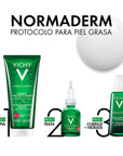 Vichy Normaderm Phytosolution Gel limpiador, pieles grasas con tendencia acneica 200ml