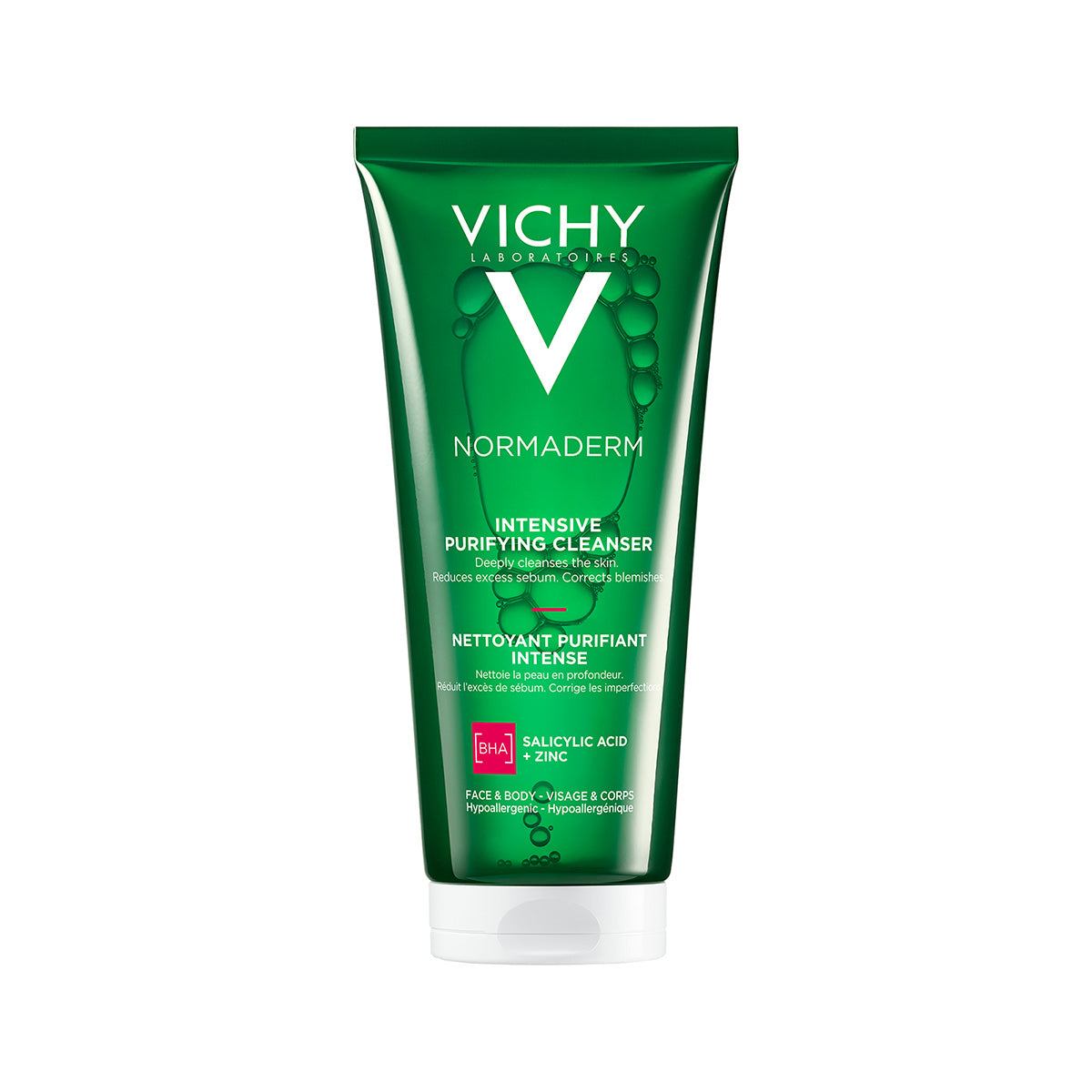 Vichy Normaderm Phytosolution Gel limpiador, pieles grasas con tendencia acneica 200ml