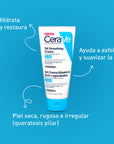 Cerave crema alisadora anti rugosidades corporal 177ml.