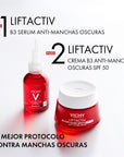 Vichy Liftactive Specialist B3 Serum, Corrigue manchas e unifica el tono de la piel, 30ml.