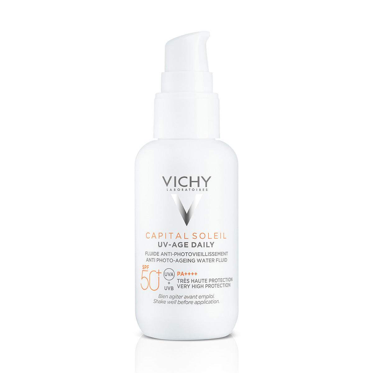 Vichy Capital Soleil UV -Age FPS 50,  Protector solar anti-fotoenvejecimiento, 40ml.