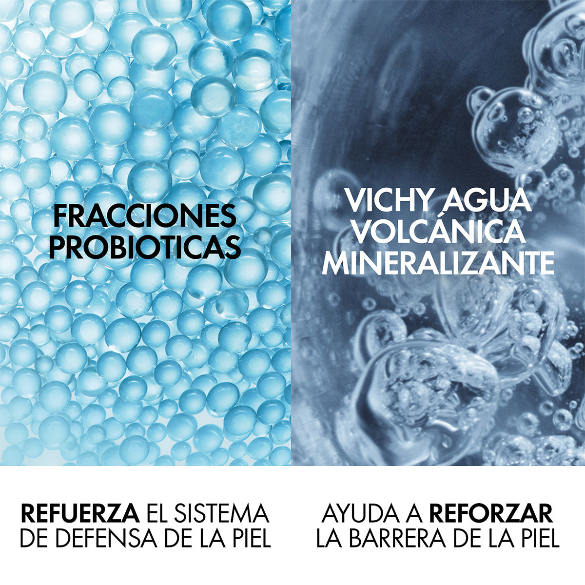 Vichy Mineral 89 Probiotic Fractions, Concentrado regenerador y reparador, 30ml.