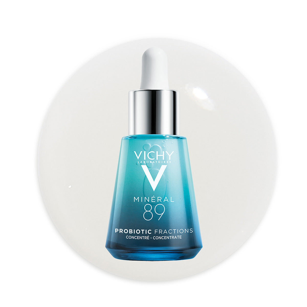 Vichy Mineral 89 Probiotic Fractions, Concentrado regenerador y reparador, 30ml.