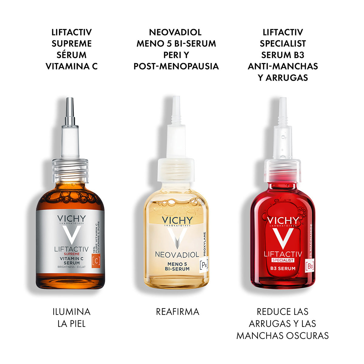 Vichy Neovadiol Meno 5 Bi-serum, Suero anti-arrugas, manchas y flacidez, 30ml