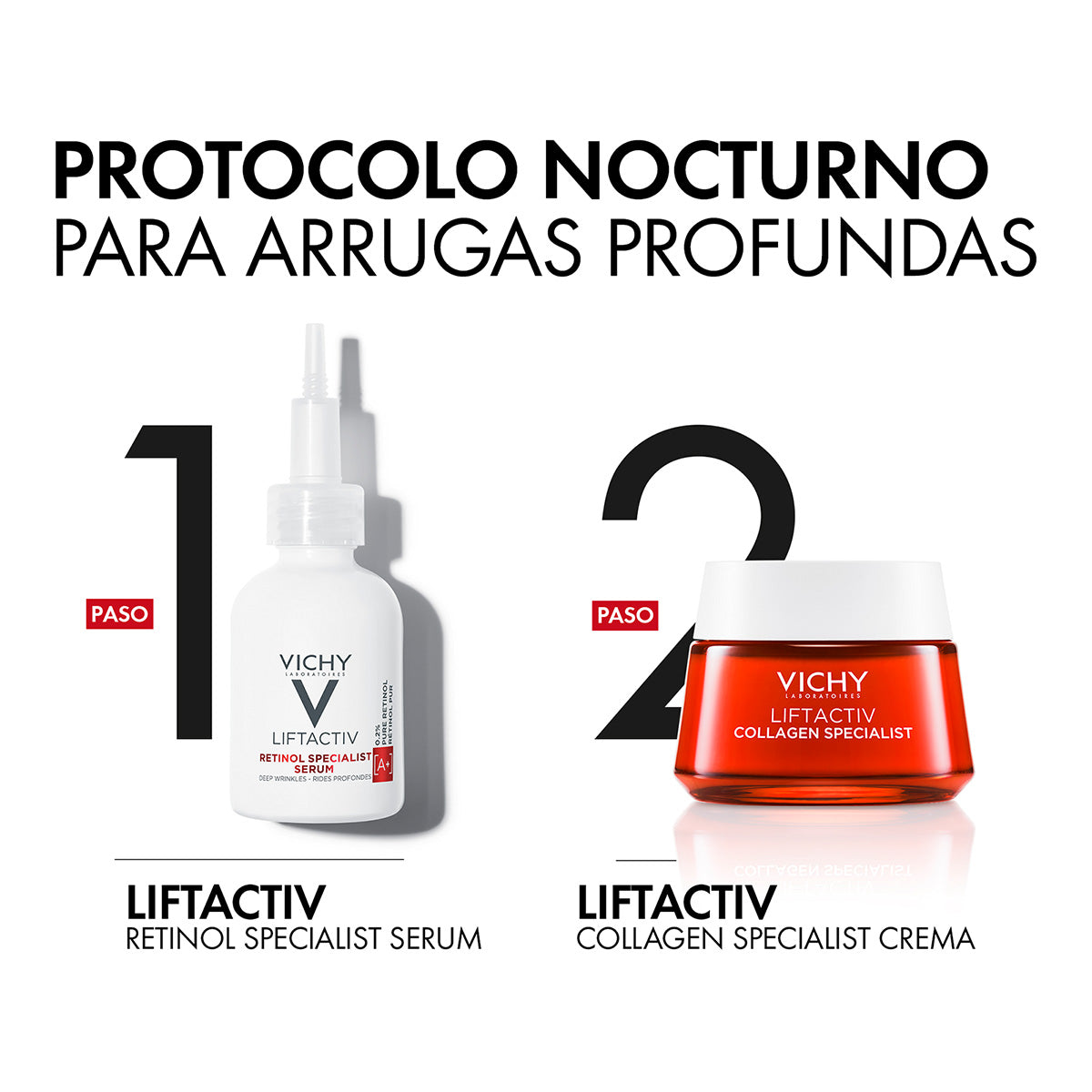 Vichy Liftactiv Retinol Specialist Serum Arrugas Profundas, 30ml.