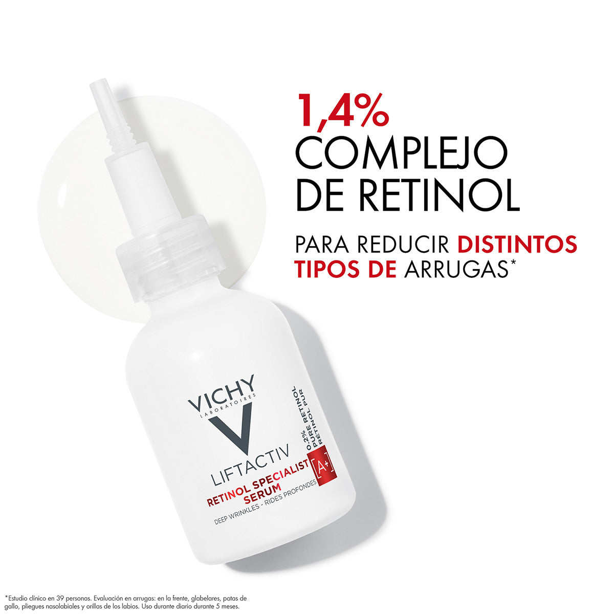 Vichy Liftactiv Retinol Specialist Serum Arrugas Profundas, 30ml.