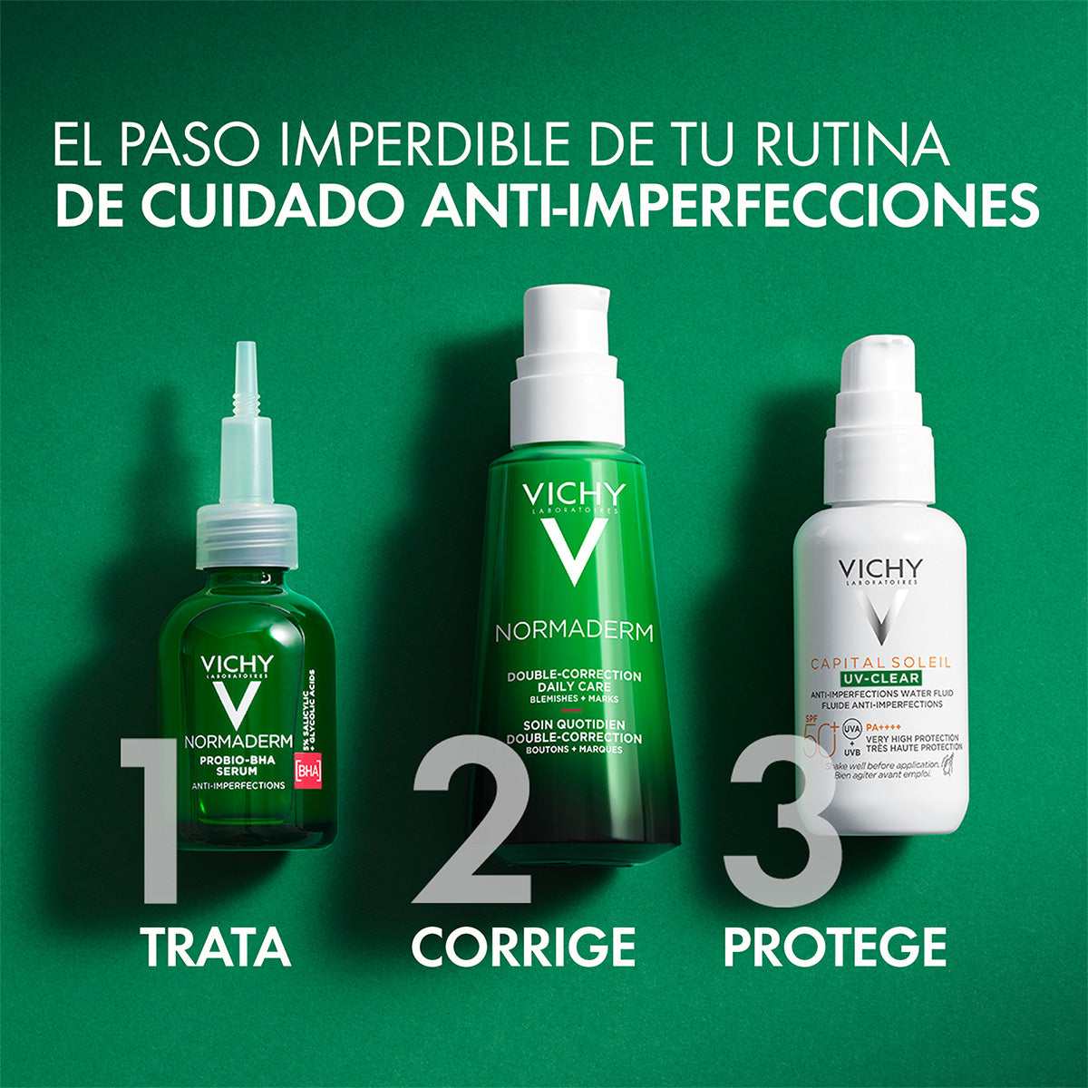 Vichy protector solar anti-imperfecciones uv-clear fps 50+