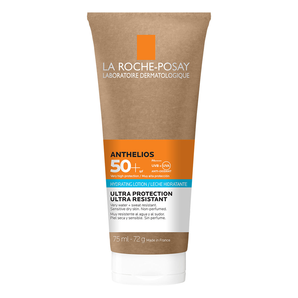 La Roche Posay Anthelios Eco-Consciente FPS 50+, Protector solar corporal biodegradable, 75ml