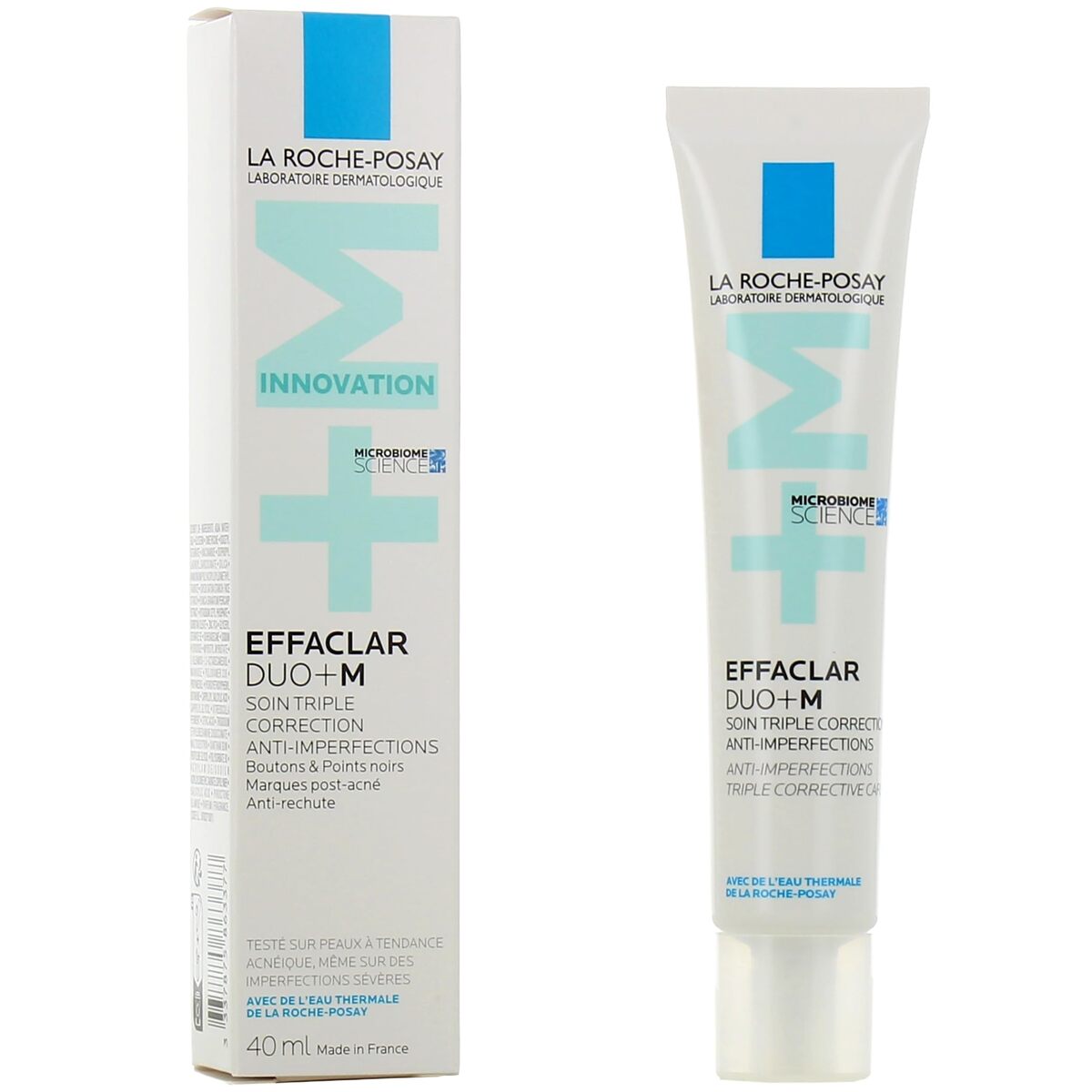 La Roche Posay Effaclar duo +M Corrector anti-marcas e imperfecciones, 40ml.
