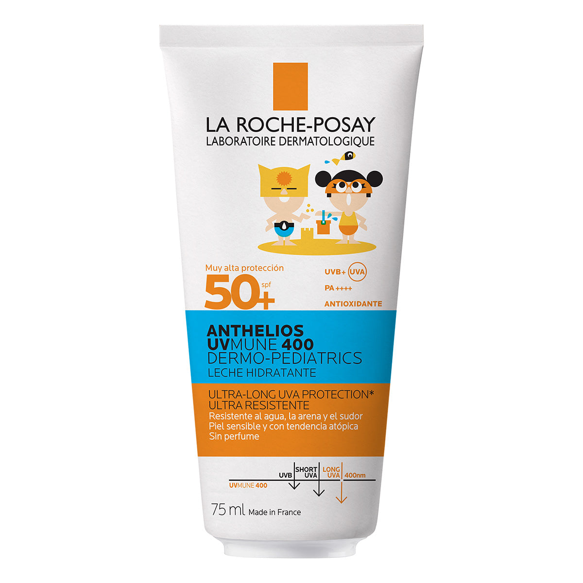 ANTHELIOS UV MUNE 400 DERMO-PEDIATRICS LECHE HIDRATANTE 75ML. – Derma ...