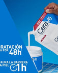 CeraVe Crema Hidratante Refill con Ceramidas y Ácido Hialurónico 454 ml